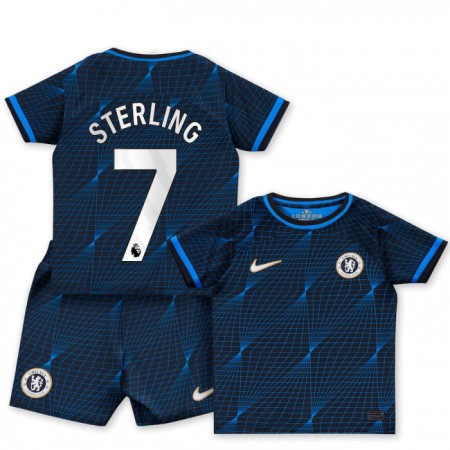 Tenue Enfant Chelsea Sterling 7 Exterieur 2023-24 (+ Short)